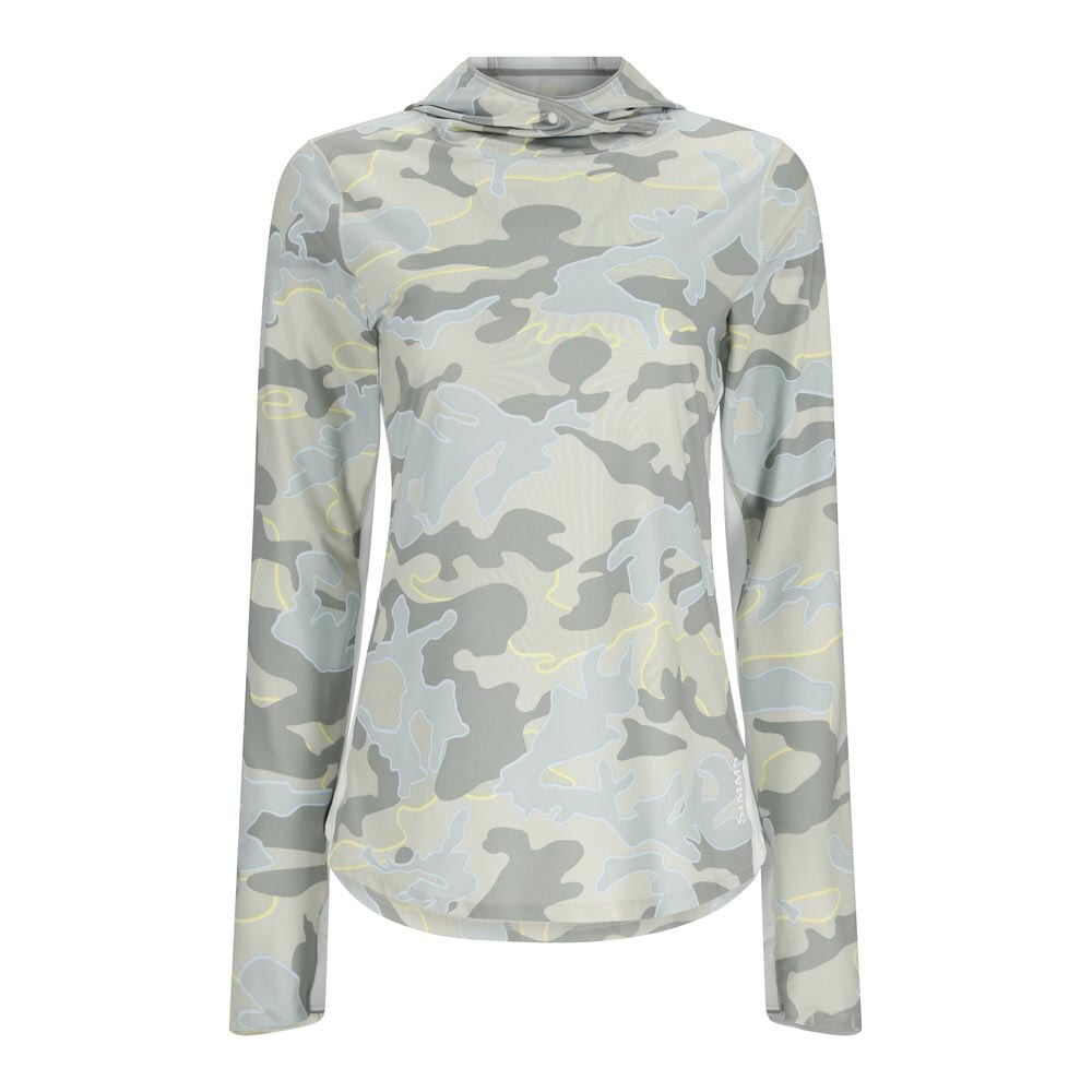 Simms SolarFlex Hoody Women's in Woodland Camo Cinder